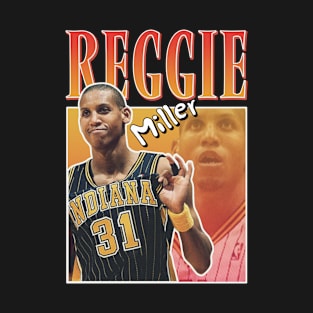 Reggie Miller vintage art T-Shirt