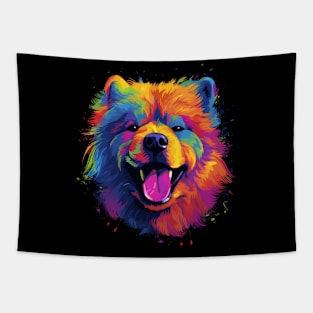 Chow Chow Smiling Tapestry