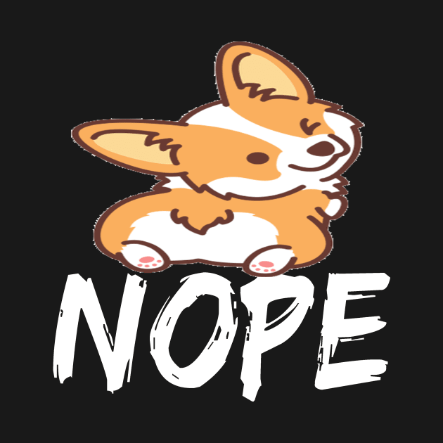 Nope - Corgi (32) by Drakes