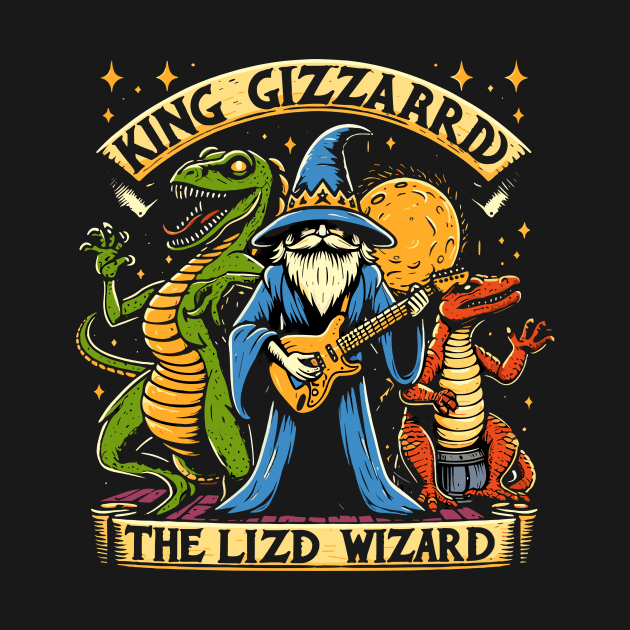 king gizzard and the lizard wizard by Rizstor