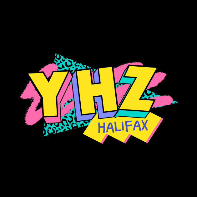 Halifax, Nova Scotia Retro 90s Logo by SLAG_Creative