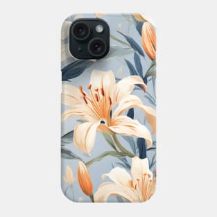 Whimsical Lily Whirl: Floral Delight! Phone Case