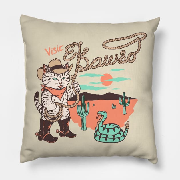 El Pawso Pillow by Hillary White Rabbit