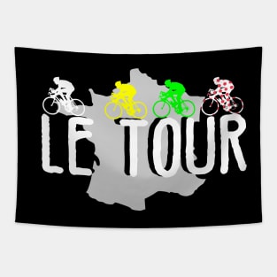 Equipo de  Ciclismo de Francia / le tour Tapestry