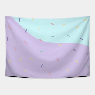 Pastel Sprinkles Pattern Tapestry