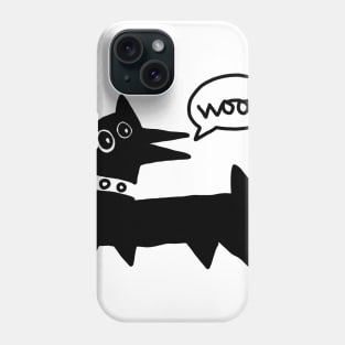 dog woof Phone Case