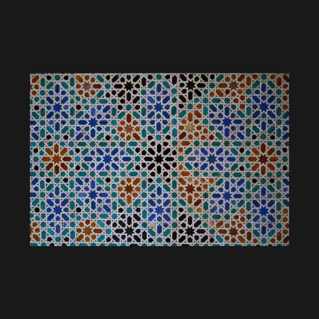 Seville Islamic tile pattern 4 by LieveOudejans