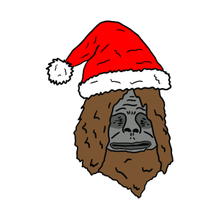 Santa Sassy the Sasquatch T-Shirt