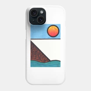 Sky, Land and Sea Phone Case