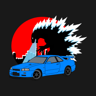 Godzilla Skyline T-Shirt