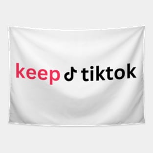 KEEP tiktoK Tapestry