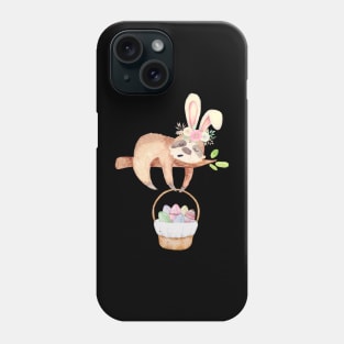 Cute Easter Sloth Phone Case