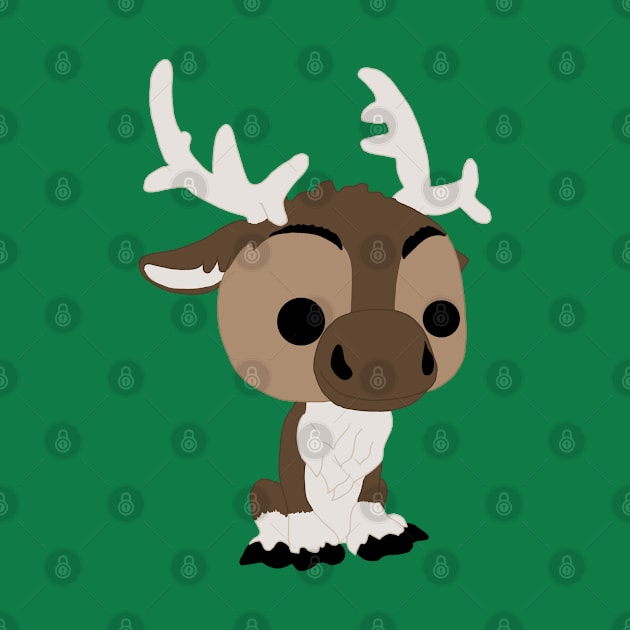 Adorable Reindeer by Kristal Stittle