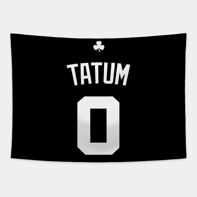 Jayson Tatum Tapestry by telutiga