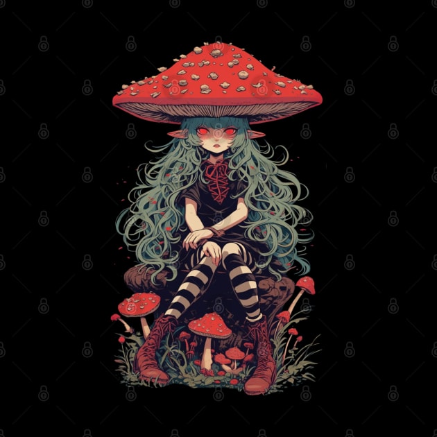 Mushroom Fairy by DarkSideRunners