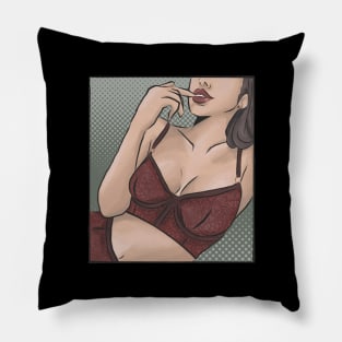 sexy anime girl Pillow