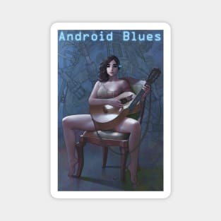 Android Blues Magnet