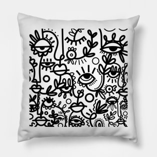 FACES Pillow