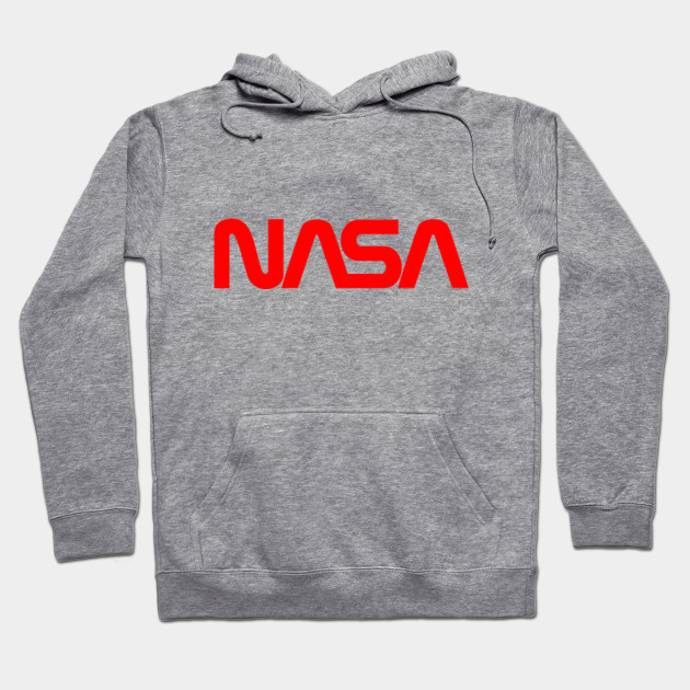 red nasa hoodie