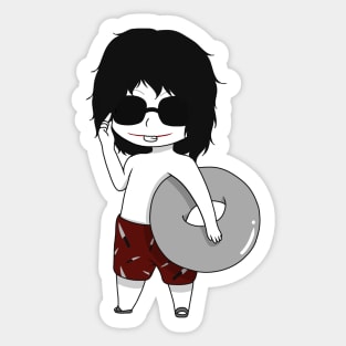 Jeff the Killer Fanart Sticker for Sale by OrianaOwO