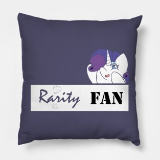 Rarity Fan Badge Pillow