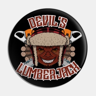 Devil's Lumberjack Pin