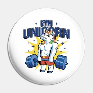 Fitness Fantasy The Mythical Gym Unicorn Pin