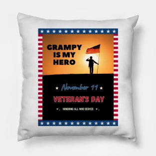 Veteran's Day, November 11 Pillow