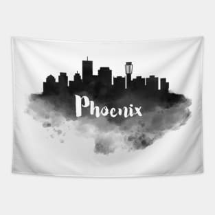 Phoenix watercolor Tapestry