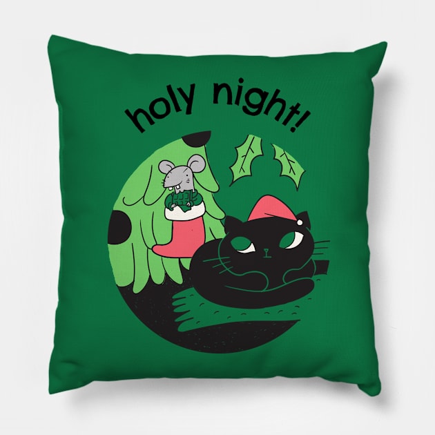 Holy Night Pillow by sydorko