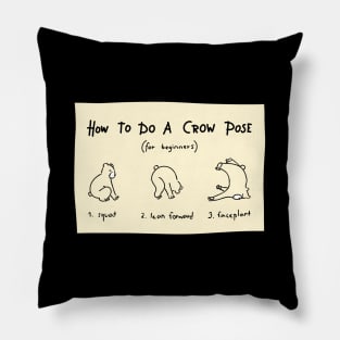 How To Do A Crow Pose Pillow