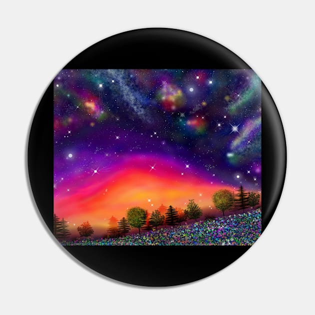 Sunrise Horizon Pin by Shanzehdesigns