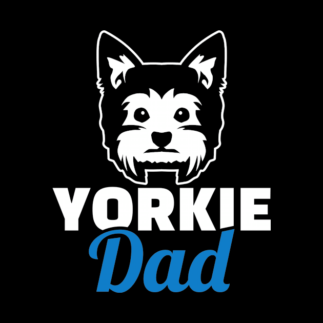 Yorkie Dad by Designzz