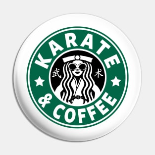 KARATE - KARATE AND COFFEE Pin