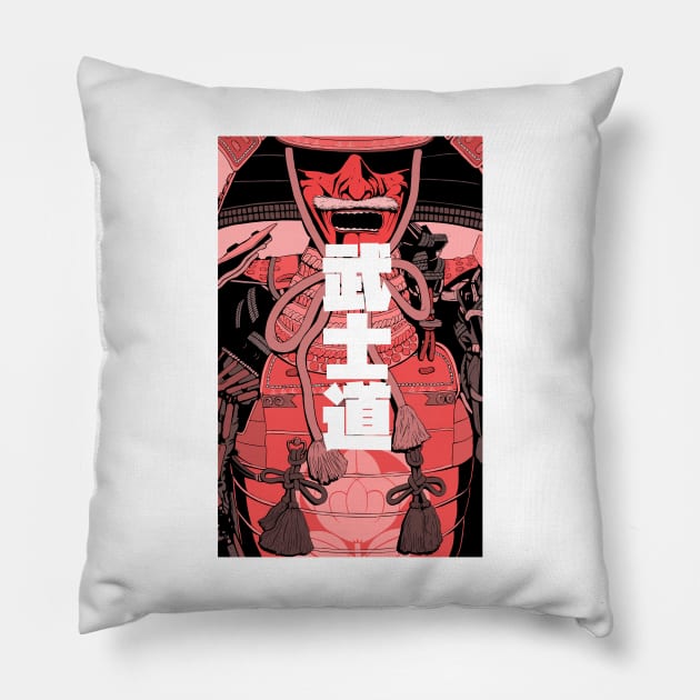 Bushido Pillow by PikPikPik