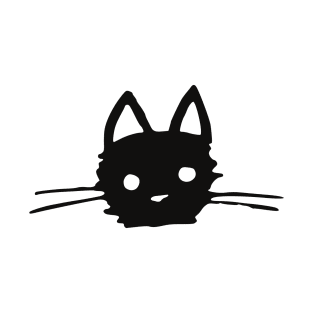 minimal cat art – Micio, the minimalist cat T-Shirt