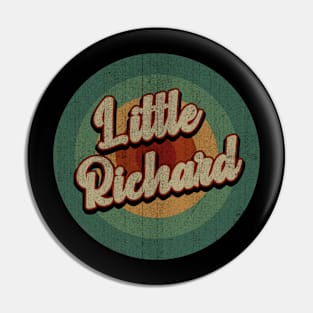 Circle Retro Vintage Little Richard Pin