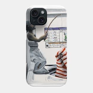 Fantastic Arts Sock Thief Fishing Crimes Phone Case