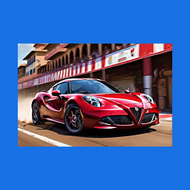 Alfa Romeo 4C by DeVerviers