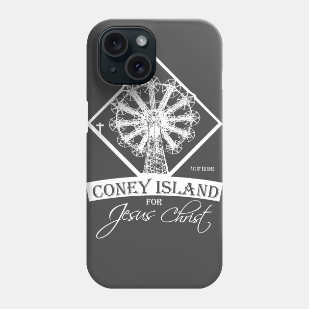 Coney Island for Jesus Christ Phone Case by Richardramirez82