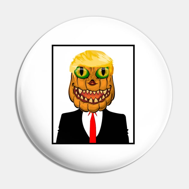 Halloween Trump Pin by alialbadr