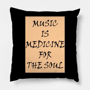 Musik ist Medizin Pillow