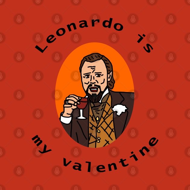 Leonardo is My Valentine on Valentines Day by ellenhenryart