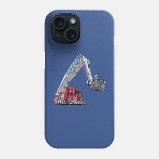 Cartoon Fire Truck Phone Case