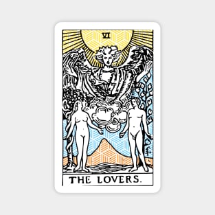 The Lovers - A Tarot Print Magnet
