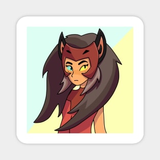 Trying on her crown Magnet