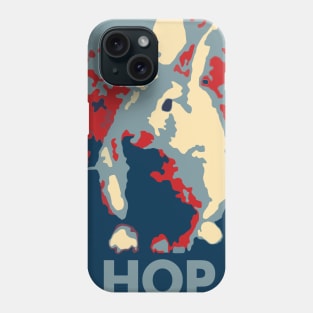 Bunny Rabbit Hop Political Parody Phone Case