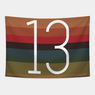 13th Doctor Stripes Tapestry