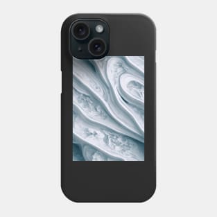 Luxurious White Blue Marble Stone Pattern #8 Phone Case