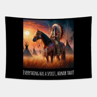 Native American Wisdom Tapestry